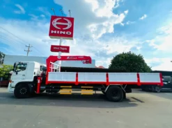 CẨU TỰ HÀNH 3 TẤN 4 KHÚC GẮN TRÊN XE HINO FG8JP8A 8 TẤN