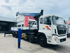 CẨU TỰ HÀNH 12 TẤN GẮN TRÊN XE DONGFENG 4 CHÂN