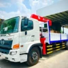 CẨU TỰ HÀNH 5 TẤN 5 KHÚC GẮN TRÊN XE HINO FG8JT8A 8 TẤN