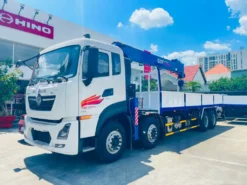 CẨU 12 TẤN GẮN TRÊN XE TẢI CẨU DONGFENG 4 CHÂN