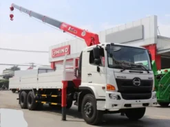 CẨU TỰ HÀNH 5 TẤN 5 KHÚC GẮN TRÊN HINO FL8JW8A 13 TẤN