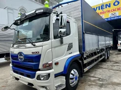 XE TẢI HINO (2 CẦU) 15 TẤN FM8JW8A THÙNG MUI BẠT 9,4M